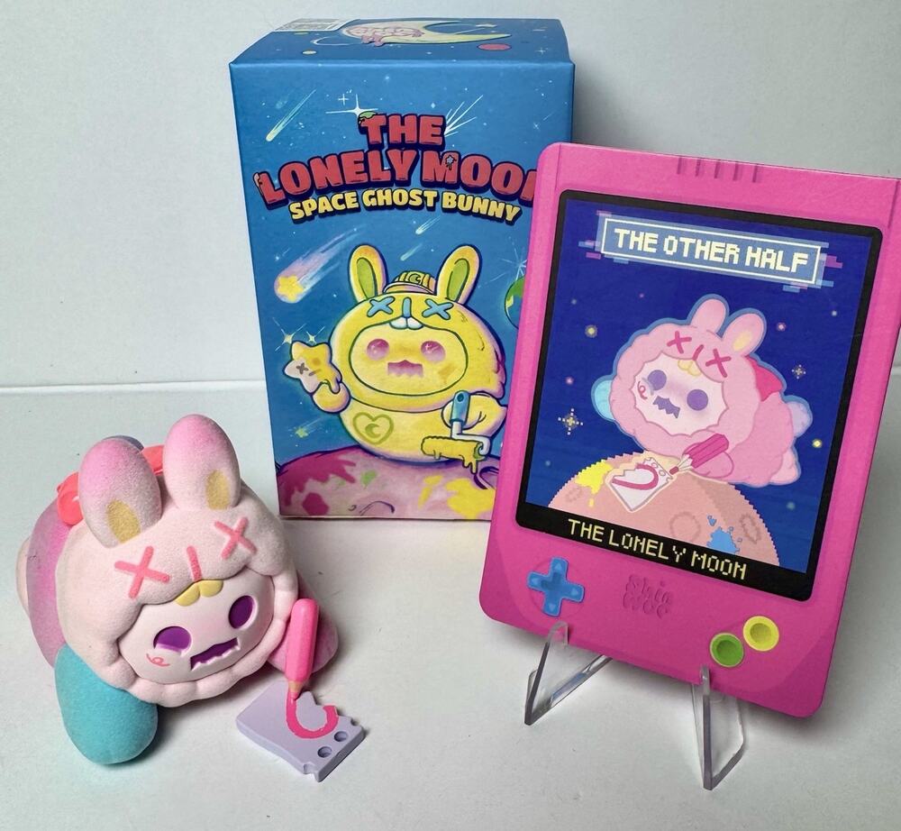 ShinWoo Lonely Moon Space Ghost Bunny Series Confirmed Blind Box The Other Half